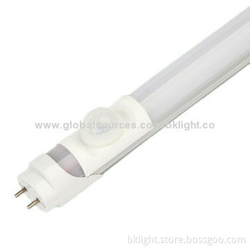 PIR Human Microwave Sensor LED Tube Light, 10/15/18/30W Power, 90-260V AC Voltage